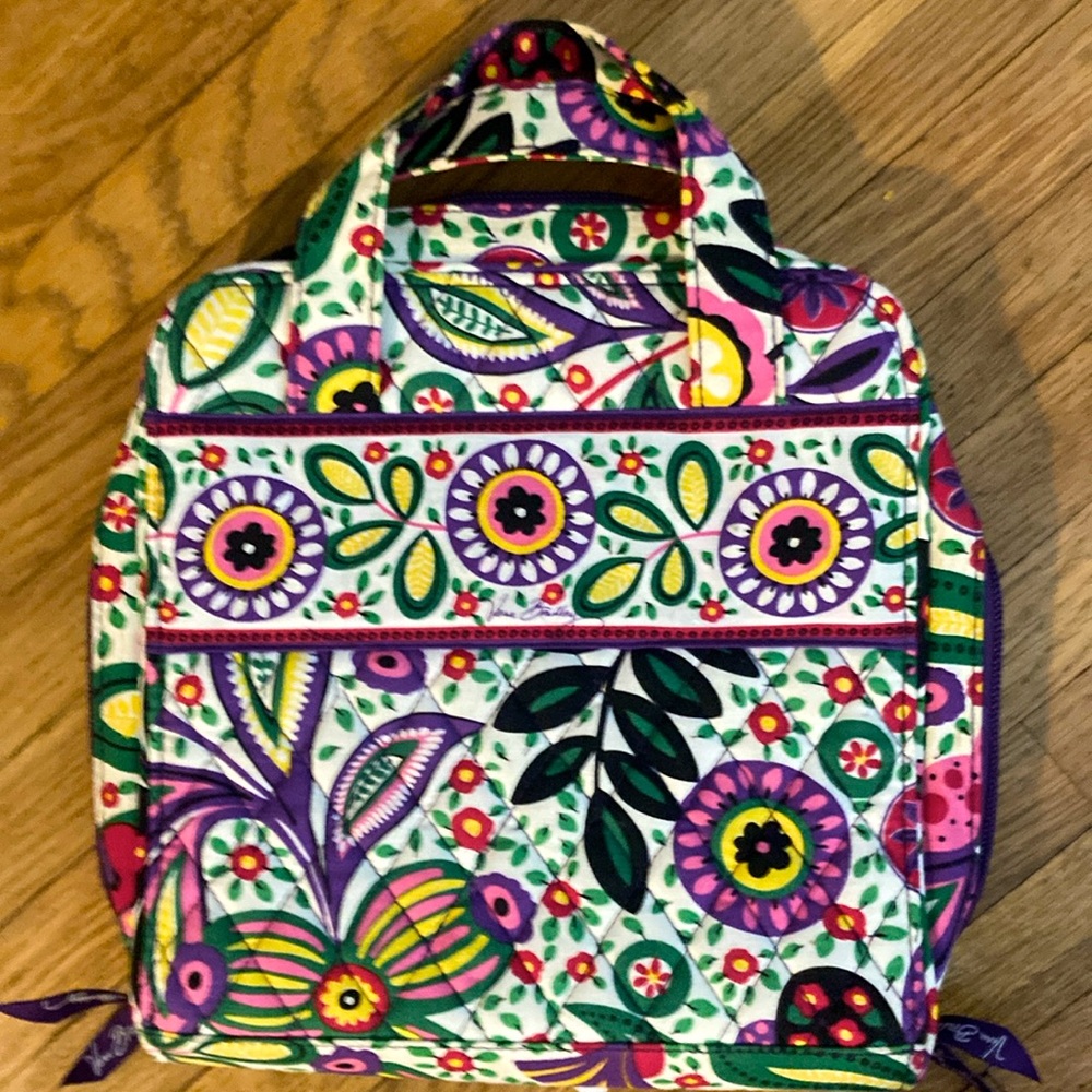 Rare (retired print) Vera Bradley Tech Organizer Travel Bag